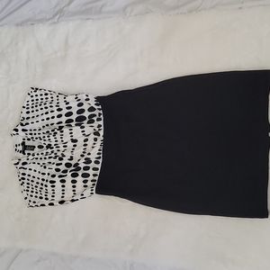 ALFANI Polka Dot Bodycon Dress